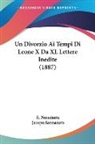 E. Nunziante, Jacopo Sannazaro - Un Divorzio Ai Tempi Di Leone X Da XL Lettere Inedite (1887)