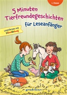 gondolino Lesenlernen, gondolin Lesenlernen, gondolino Lesenlernen - 5 Minuten Tierfreundegeschichten für Leseanfänger, 1. Klasse - Lesenlernen mit Silbenfärbung