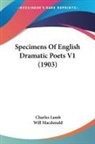 Charles Lamb - Specimens Of English Dramatic Poets V1 (1903)