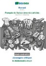 Babadada Gmbh - Romani - Français de Suisse avec des articles, alavengoro dikhipen, BW