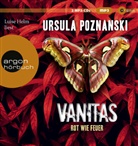 Ursula Poznanski, Luise Helm - Vanitas - Rot wie Feuer, 2 Audio-CD, 2 MP3 (Hörbuch)