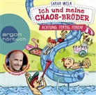 Sarah Welk, Christoph Maria Herbst, Alexander von Knorre - Ich und meine Chaos-Brüder - Achtung, fertig, Ferien!, 1 Audio-CD (Hörbuch)
