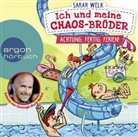 Sarah Welk, Christoph Maria Herbst, Alexander von Knorre - Ich und meine Chaos-Brüder - Achtung, fertig, Ferien!, 1 Audio-CD (Hörbuch)