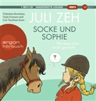 Juli Zeh, Valentina Bonalana, Tanja Fornaro, Uve Teschner - Socke und Sophie, 1 Audio-CD, 1 MP3 (Audio book)