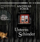 Andreas Föhr, Michael Schwarzmaier - Unterm Schinder, 1 Audio-CD, 1 MP3 (Livre audio)