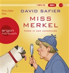 David Safier, Nana Spier - Miss Merkel: Mord in der Uckermark, 1 Audio-CD, 1 MP3 (Hörbuch)