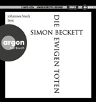 Simon Beckett, Johannes Steck - Die ewigen Toten, 2 Audio-CD, 2 MP3 (Hörbuch)