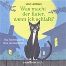 Silke Lambeck, Felix von Manteuffel, Karsten Teich, Ilka Teichmüller - Was macht der Kater, wenn ich schlafe?, 2 Audio-CD (Audio book)
