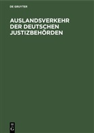 J. Nettesheim - Auslandsverkehr der deutschen Justizbehörden