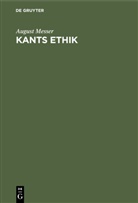 August Messer - Kants Ethik