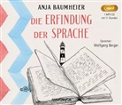 Anja Baumheier, Wolfgang Berger - Die Erfindung der Sprache, 1 Audio-CD, MP3 (Hörbuch)