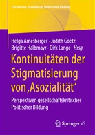 Helga Amesberger, Judit Goetz, Judith Goetz, Brigitte Halbmayr, Brigitte Halbmayr u a, Dirk Lange - Kontinuitäten der Stigmatisierung von ,Asozialität'