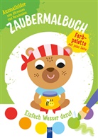 Zaubermalbuch - Bär (grün)