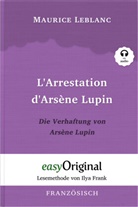 Maurice Leblanc, EasyOriginal Verlag, Ilya Frank - Die Verhaftung von d'Arsène Lupin - Geschenkset (Buch + Audio-Online) + Marmorträume Schreibset Basics, m. 1 Beilage, m. 1 Buch