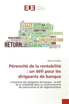 Kokouvi Akakpo - Pérennité de la rentabilité : un défi pour les dirigeants de banque