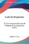 Charles De Coster - Code Du Propietaire
