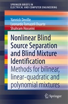 Yannic Deville, Yannick Deville, Leonardo Tomazel Duarte, Leonardo Tomazeli Duarte, Hossein, Shahram Hosseini - Nonlinear Blind Source Separation and Blind Mixture Identification