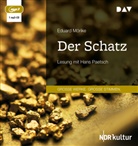 Eduard Mörike, Hans Paetsch - Der Schatz, 1 Audio-CD, 1 MP3 (Hörbuch)