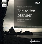 Robert Louis Stevenson, Rolf Boysen - Die tollen Männer, 1 Audio-CD, 1 MP3 (Audiolibro)