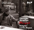 Georges Simenon, Walter Kreye - Maigret contra Picpus, 4 Audio-CD (Livre audio)