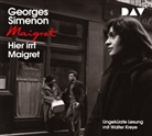 Georges Simenon, Walter Kreye - Hier irrt Maigret, 4 Audio-CD (Hörbuch)