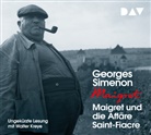Georges Simenon, Walter Kreye - Maigret und die Affäre Saint-Fiacre, 4 Audio-CD (Hörbuch)