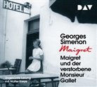 Georges Simenon, Walter Kreye - Maigret und der verstorbene Monsieur Gallet, 4 Audio-CD (Livre audio)