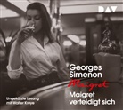 Georges Simenon, Walter Kreye - Maigret verteidigt sich, 4 Audio-CD (Livre audio)