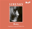 Georges Simenon, Wiebke Puls - Betty, 4 Audio-CD (Hörbuch)