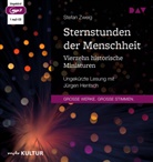Stefan Zweig, Jürgen Hentsch - Sternstunden der Menschheit. Vierzehn historische Miniaturen, 1 Audio-CD, 1 MP3 (Audio book)