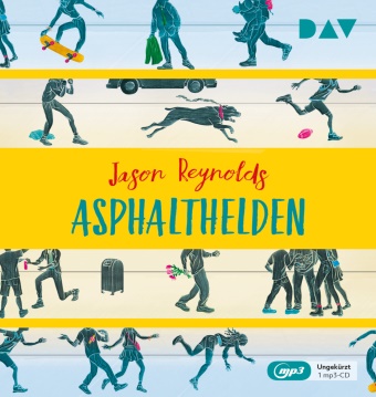 Jason Reynolds, Pauline Afaja, Yared Dibaba, Féréba Koné, Prince Kuhlmann, … - Asphalthelden, 1 Audio-CD, 1 MP3 Ungekürzte Lesung mit Féréba Koné, Tyron Ricketts u.v.a. (1 mp3-CD), Lesung