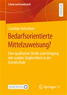 Caroline Gröschner - Bedarfsorientierte Mittelzuweisung?