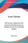 Anonymous - Actos Vijentes