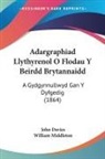 John Davies, William Middleton - Adargraphiad Llythyrenol O Flodau Y Beirdd Brytannaidd