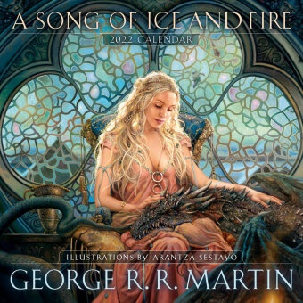 John Howe, George R Martin, George R R Martin, George R. R./ Sestayo Martin, George R. R. Martin, Arantza Sestayo... - A Song of Ice and Fire 2022 - Wall Calendar