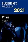 Huw Smart, Huw (Former Chief Inspector Smart, Watson, John Watson, John (Former Police Inspector Watson - Blackstone''s Police Q&a 2021 Volume 1: Crime