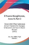Ant. Fort. Stella E Figli Publisher - Il Nuovo Ricoglitorem, Anno 8, Part 2