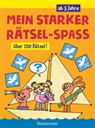 Norbert Pautner - Mein starker Rätsel-Spaß. Über 200 Rätsel für Kinder ab 5 Jahren. Von Punkt zu Punkt, Bilderrätsel, Suchbilder, Labyrinthe, Ausmalbilder u.v.m.