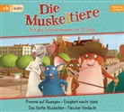 Ute Krause, Thomas Balou Martin, Patrick Schröder, Martin Schülke, Maresa Sedlmeir, Paul Sedlmeir... - Die Muskeltiere - Hörspiel zur TV-Serie 01, 1 Audio-CD (Audiolibro)