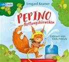 Irmgard Kramer, Nora Paehl, Dirk Petrick - Pepino Rettungshörnchen, 1 Audio-CD (Audio book)