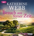 Katherine Webb, Anna Thalbach - Besuch aus ferner Zeit, 2 Audio-CD, 2 MP3 (Hörbuch)