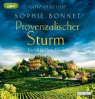 Sophie Bonnet, Götz Otto - Provenzalischer Sturm, 1 Audio-CD, 1 MP3 (Hörbuch)