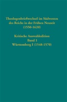 Christop Strohm, Christoph Strohm - Theologenbriefwechsel im Südwesten des Reichs in der Frühen Neuzeit (1550-1620)