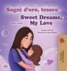 Shelley Admont, Kidkiddos Books - Sweet Dreams, My Love (Italian English Bilingual Children's Book)