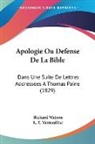 Richard Watson - Apologie Ou Defense De La Bible