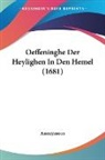 Anonymous - Oeffeninghe Der Heylighen In Den Hemel (1681)