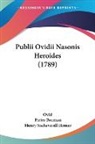 Pieter Burman, Henry Sacheverell Homer, Ovid - Publii Ovidii Nasonis Heroides (1789)