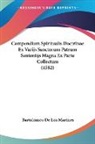 Bartolomeu De Los Martires - Compendium Spiritualis Doctrinae Ex Varijs Sanctorum Patrum Sententijs Magna Ex Parte Collectum (1582)