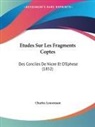 Charles Lenormant - Etudes Sur Les Fragments Coptes