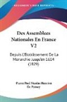 Pierre Paul Nicolas Henrion De Pansey - Des Assemblees Nationales En France V2